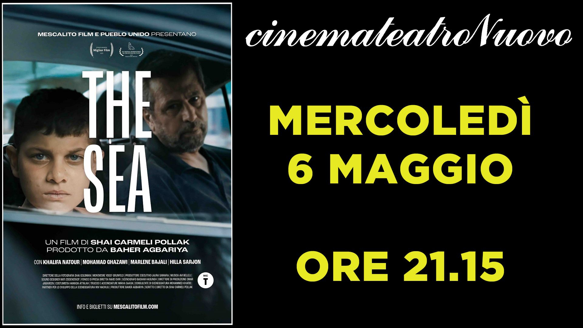 immagine novit� in sala